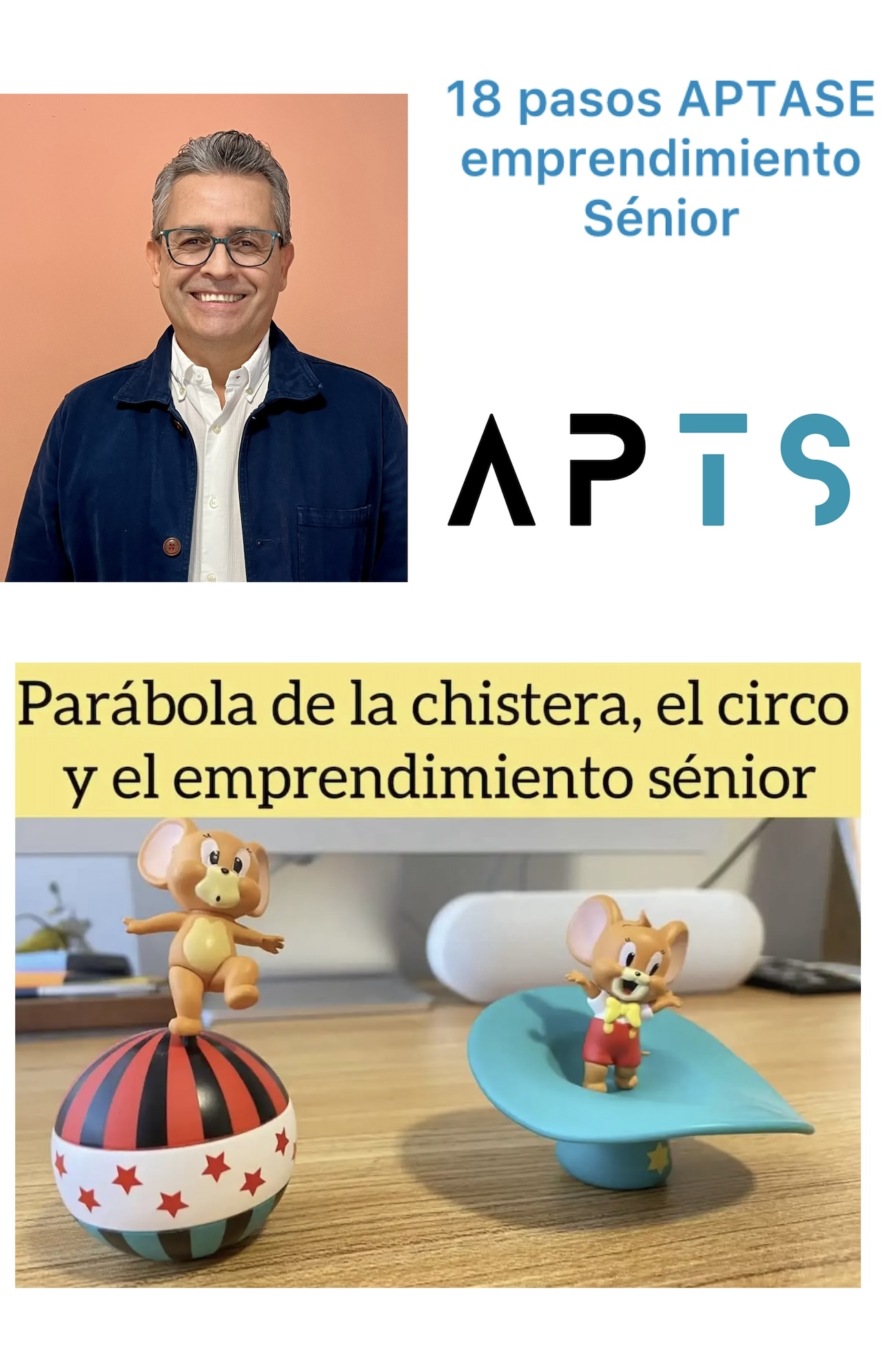 Crea tu proyecto empresarial sénior. 18 pasos APTASE